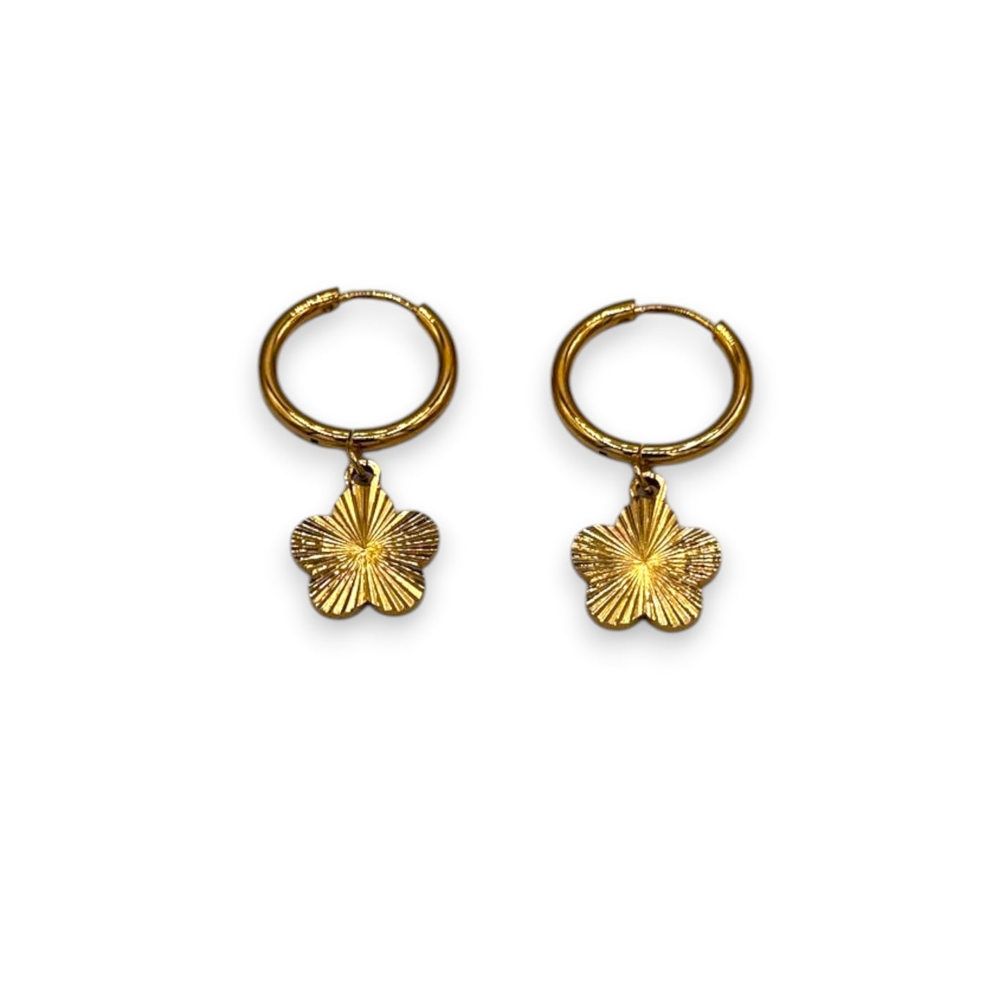 Mini Blossom Hoops
