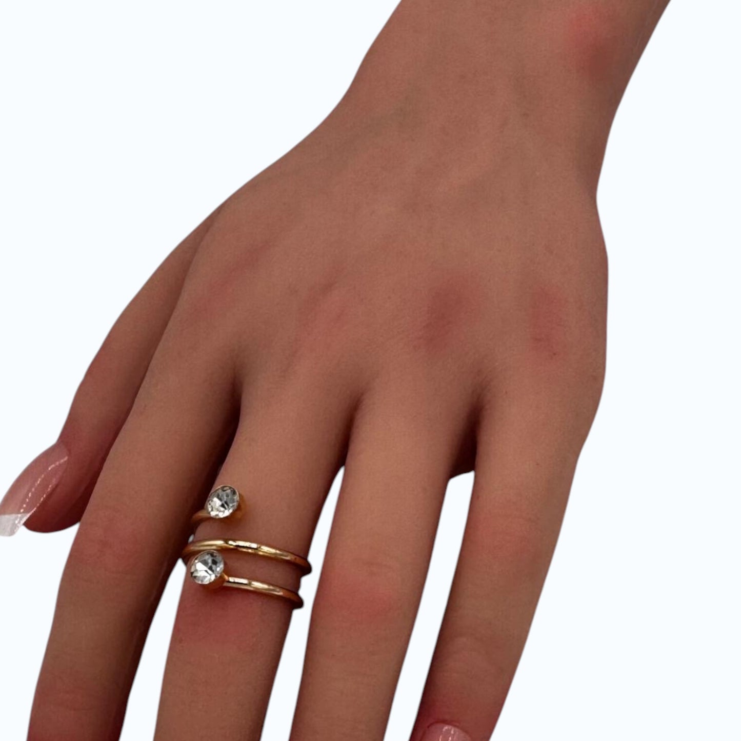 Dual Stone Ring