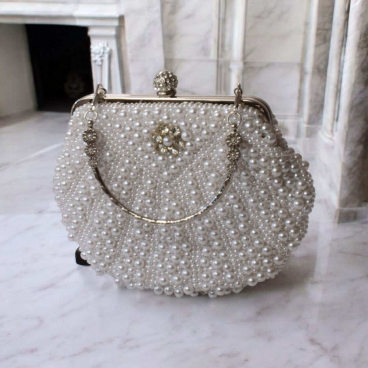 Dorole Pearl Evening Purse