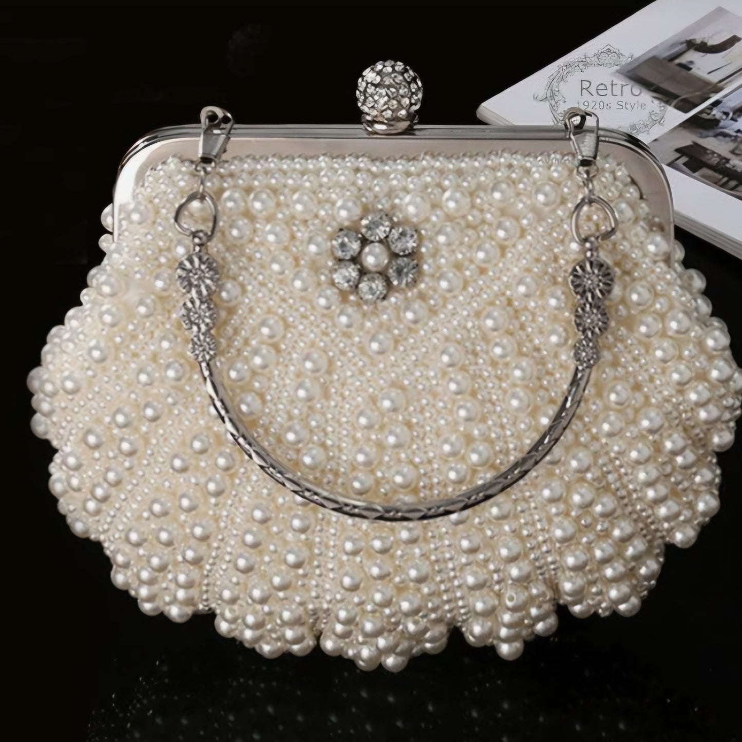 Dorole Pearl Evening Purse
