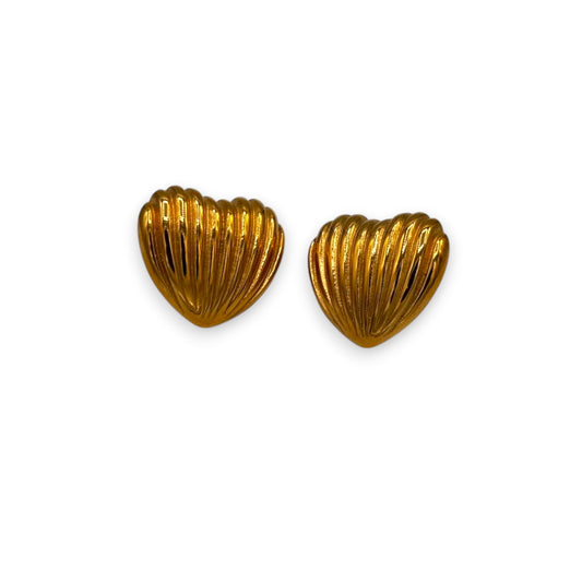 Heart Stud Earrings