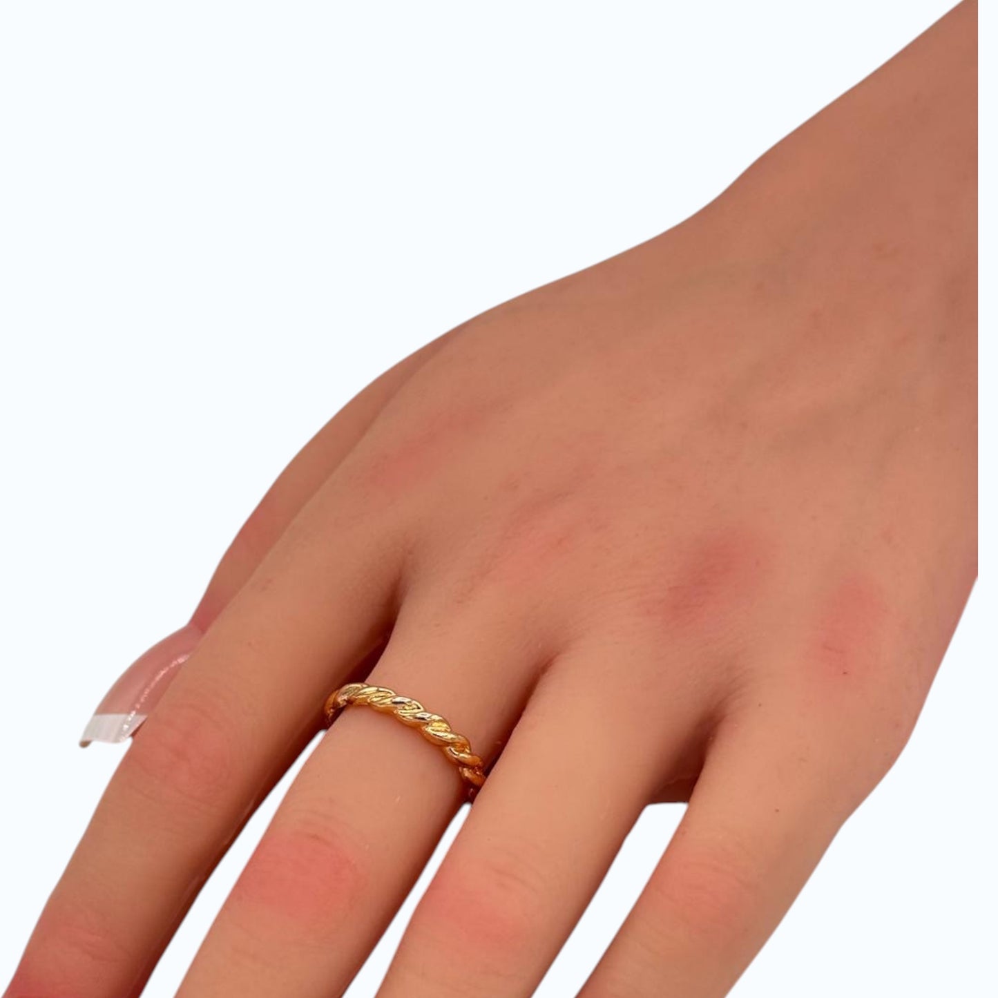 Twist Gold Band
