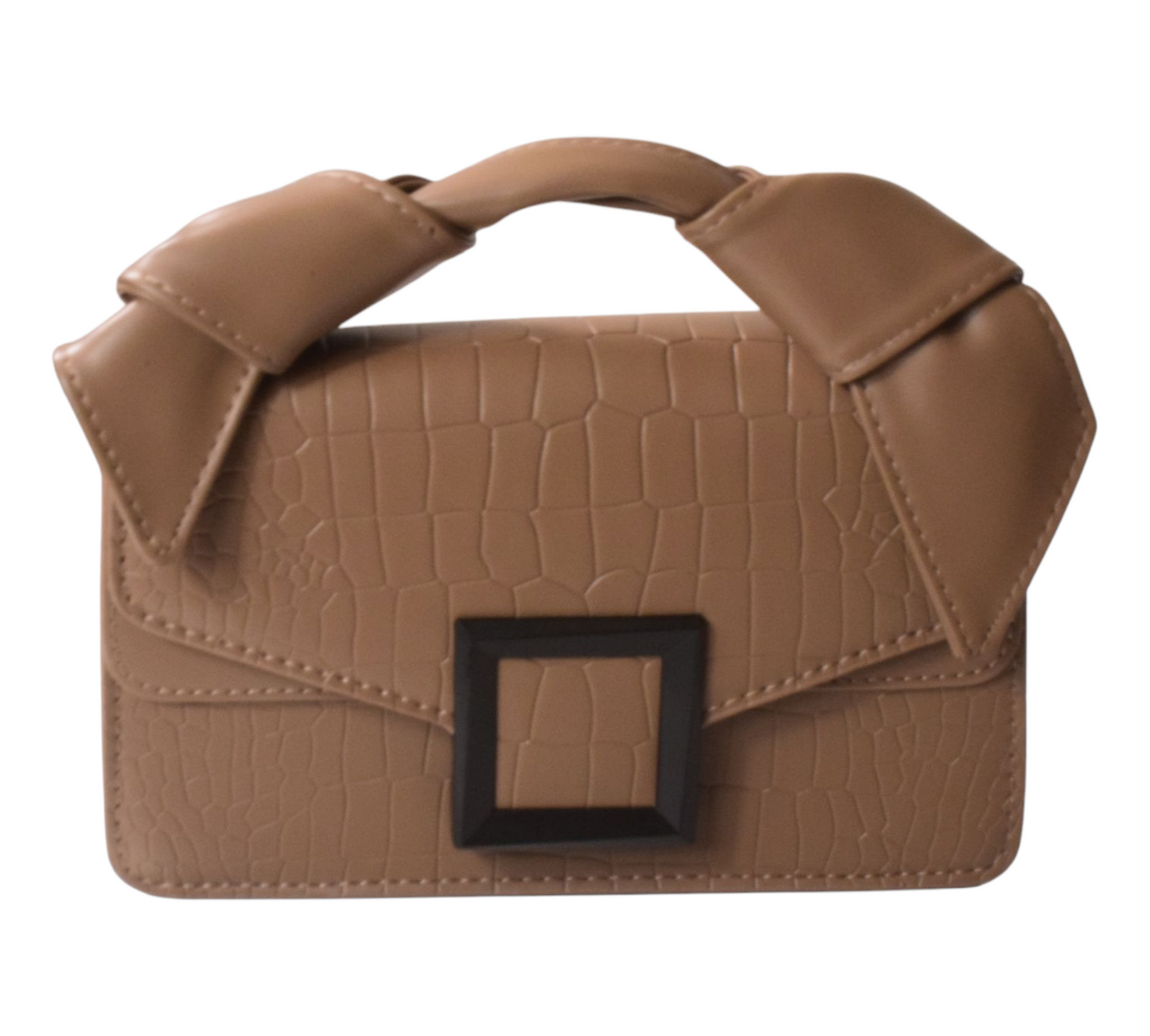 Dorole Stone Pattern Square Flap Shoulder Crossbody Bag
