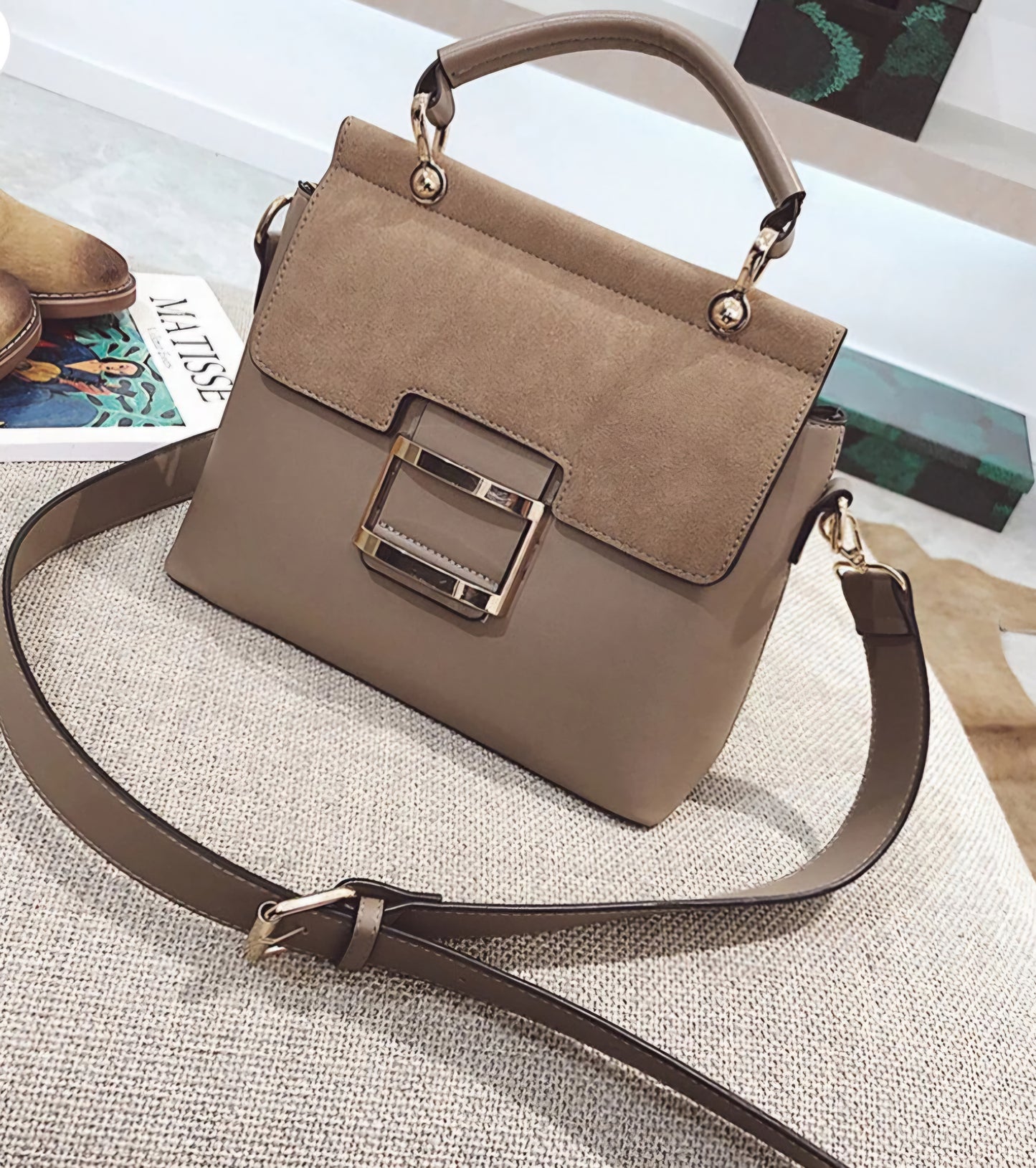 Dorole Matte Leather Vintage bag