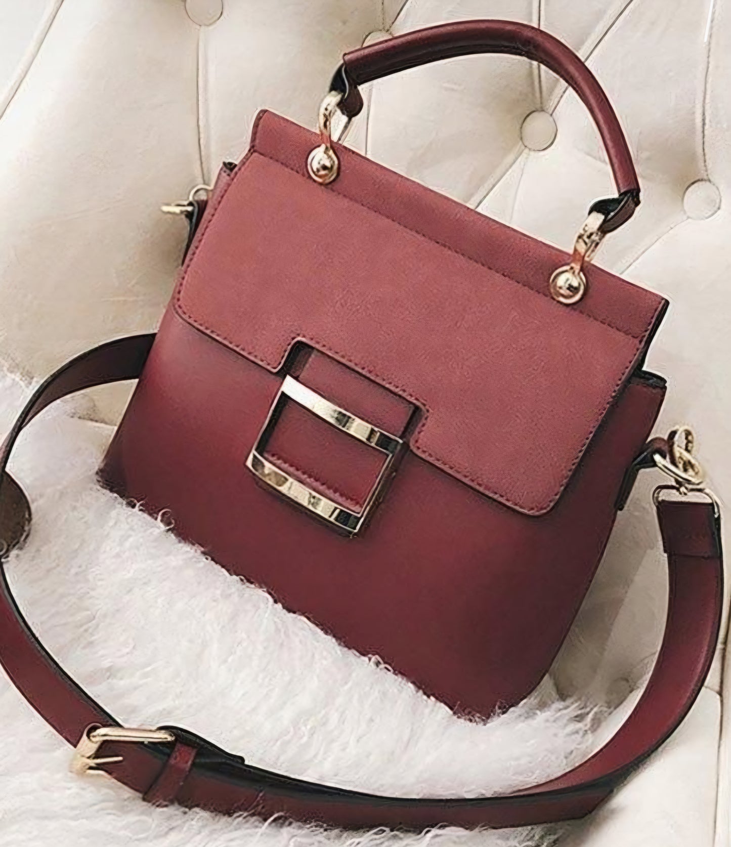 Dorole Matte Leather Vintage bag