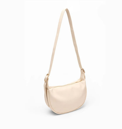 Dorole Ambra Crossbody Bag in black showcasing sleek design and adjustable strap for style and functionality.