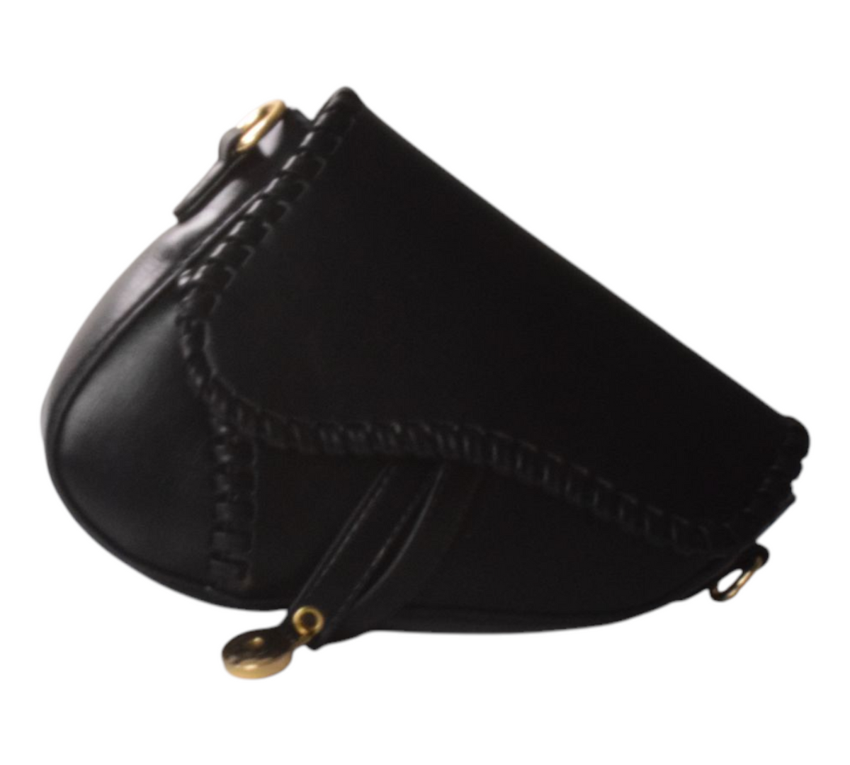 Dorole Spirt Shoulder Bag side view showcasing elegant design and unique craftsmanship