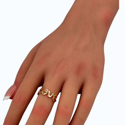 Love Script Ring